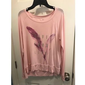 Light pink long sleeve from American Eagle